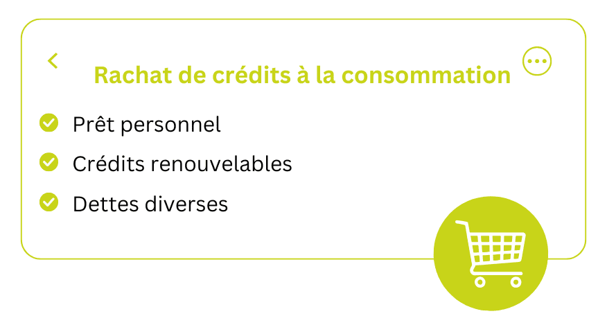 Rachat de crédits à la consommation
