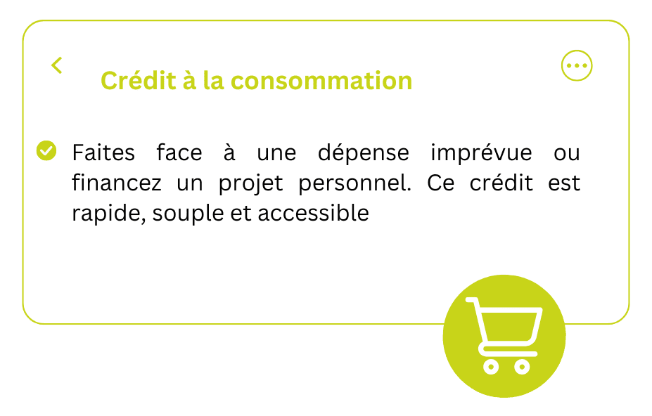 Crédit à la consommatiton