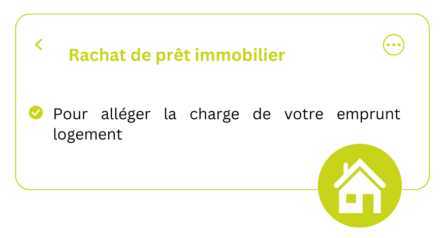 Rachat de prêt immobilier