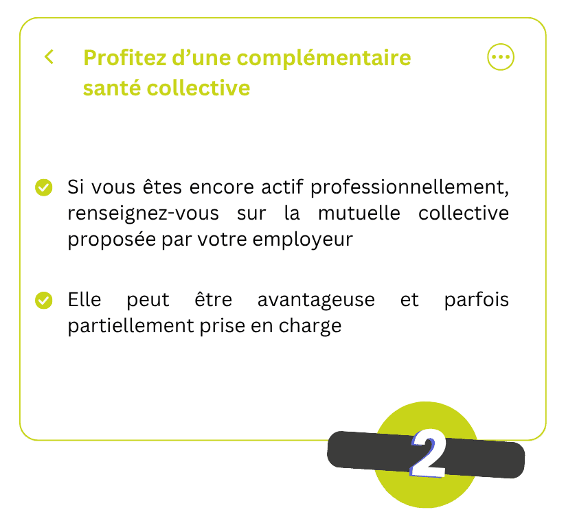 Profitez d'une complémentaire santé collective