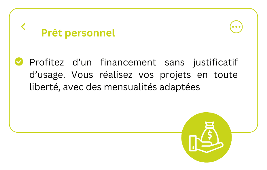 Prêt personnel