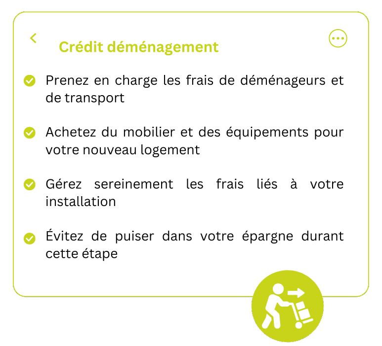 Crédit déménagement