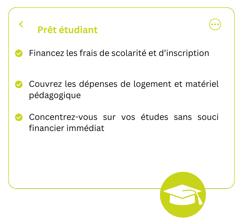 Prêt étudiant