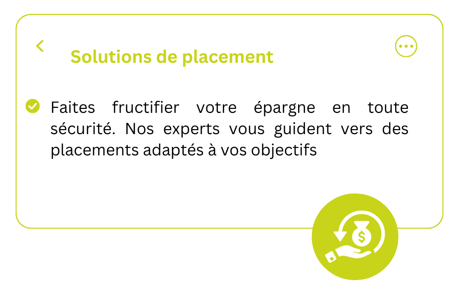 Solutions de placement