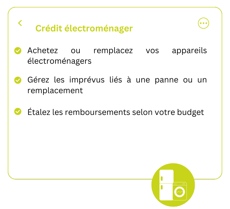 Crédit électroménager