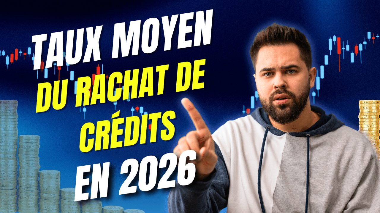 Taux moyen rachat de crédits en France en 2026