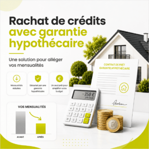 Rachat de crédits avec garantie hypothécaire