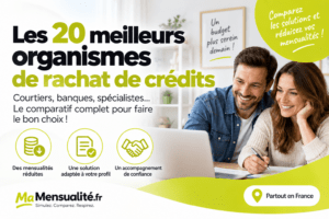 20 meilleurs organismes rachat de crédits